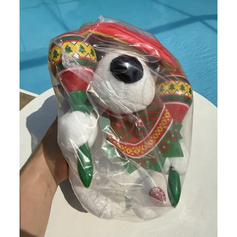 Play Right Animated CHRISTMAS Mariachi Plush Puppy Dog 12
